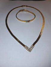 Bijoux Parure doré maille