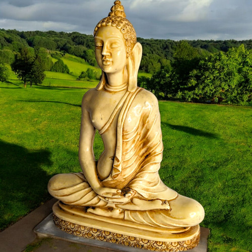 Ancienne statuette tibet - statuette,