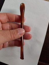 ANTIQUE CIGARETTE SMOKE AMBER CIGARETTE HOLDER LENGTH 14 CM