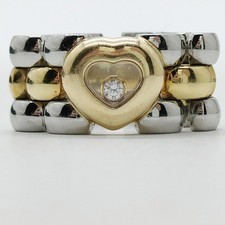 Chopard Ring Happy Diamond Natural Diamond Gold X Stainless ste 2331080