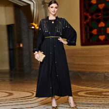 Marocain Kaftan Dubai Abaya Diamonds Evening Party Dress for Women Muslim Kaftan