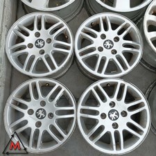 SET OF 4 ALLOY WHEELS 5.5Jx14 4x108 ET34 PEUGEOT 206 MK2 2003-2009 Used (109536)
