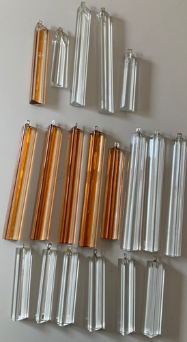 Lot cristal murano prisme - murano,