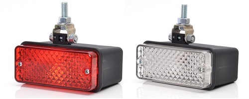 Feu antibrouillard rouge - +,