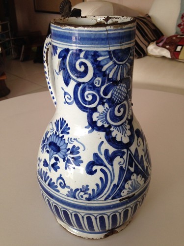 Ancien pichet faience - pichet, en