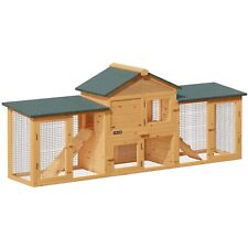 Clapier à lapin - cage rongeurs modulable sur 2 étages - enclos petits animaux