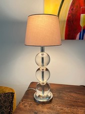 Lampe design en verre et