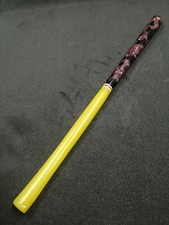 Art Deco Bakelite Marbled Cigarette Smoke Red/Yellow