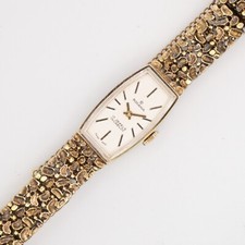 Vintage Rodania 17-Jewel Goldtone & Stainless Steel Wristwatch, Keeps Time