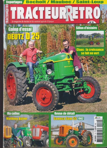 Tracteur retro claas - tracteur, n°72