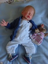 Véritable bébé reborn du kit Fabrizio
