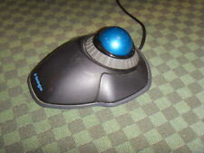 KENSINGTON Trackball pour PC USB Plug&play - Mouse track ball trak boule bleue