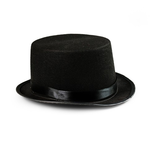 Chapeau haut forme - forme, noir