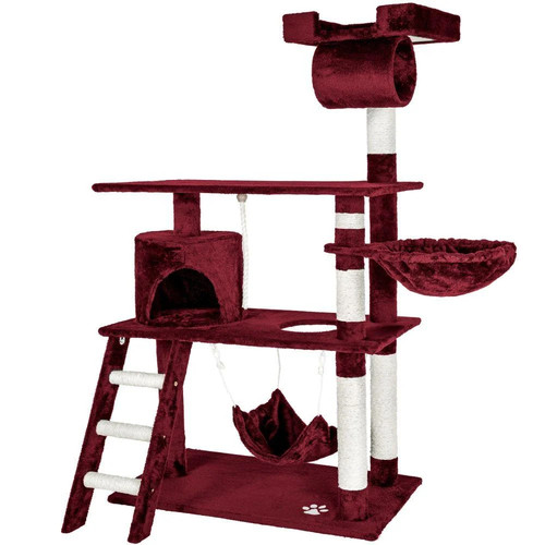 Arbre chat 141 rouge - chat, cm