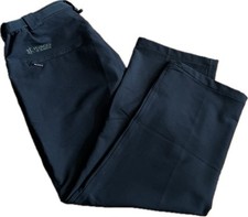 Plongee Paris Hi Classic Pants Men's 36 Black Belted Relax Fit EUC