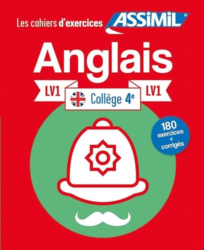 Cahier exercices anglais - cahier,