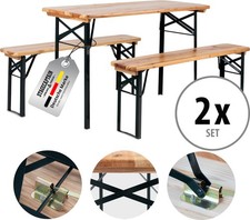 2x Ensemble Salon de Jardin