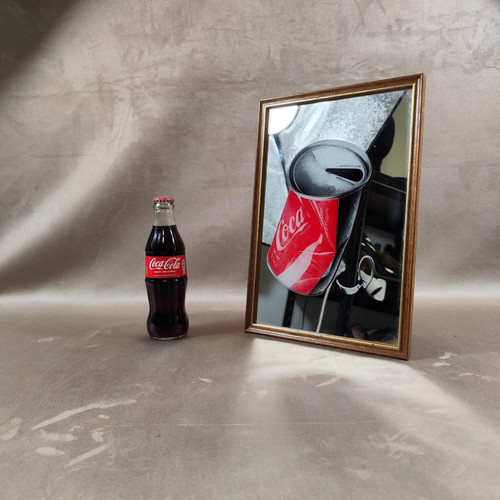 Miroir publicitaire coca cola - miroir,