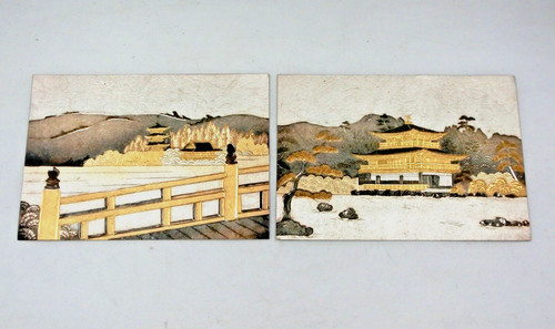 Panneau art broonze japonais - d'art,