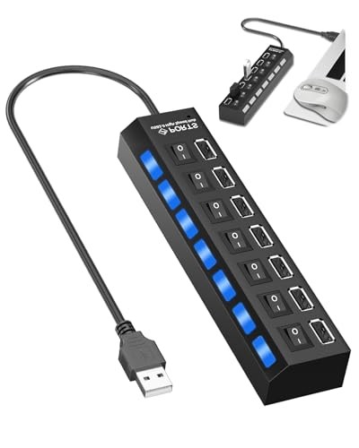 Hub usb alimenté - 2.0,