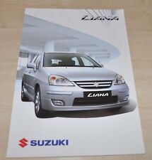 Suzuki Liana Brochure Prospekt RU