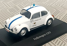 VOLKSWAGEN   1302  POLICE    BELGE  -  IXO / ATLAS  -  1/43