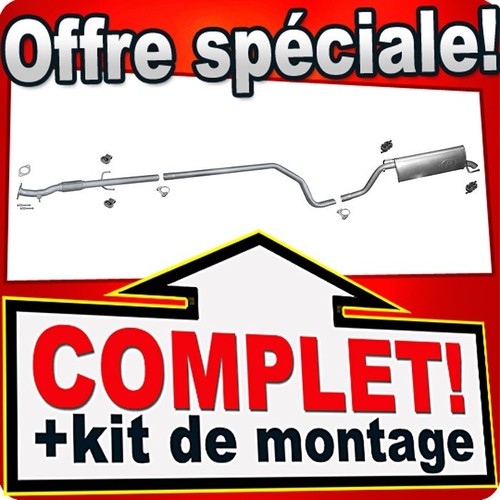 échappement pour fiat punto - Échappement,