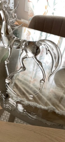 Statuette cheval verre - cheval,