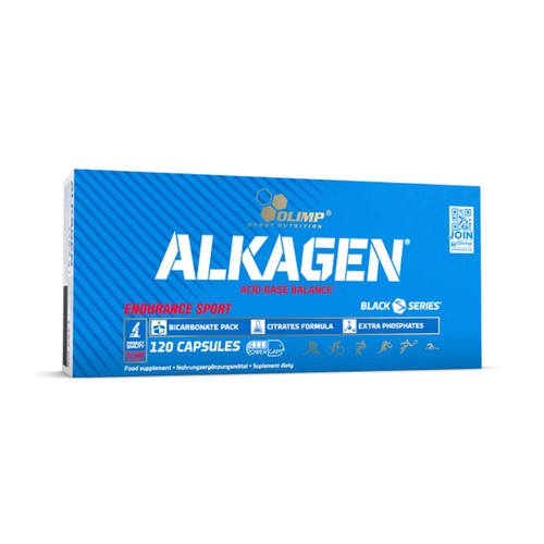 Alkagen 120 capsules 1 box - -,
