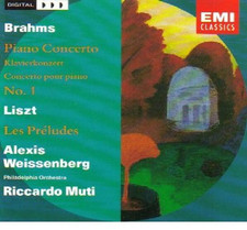 Brahms : Concerto pour piano n°1, Liszt Les préludes / Muti, Weissenberg - CD...