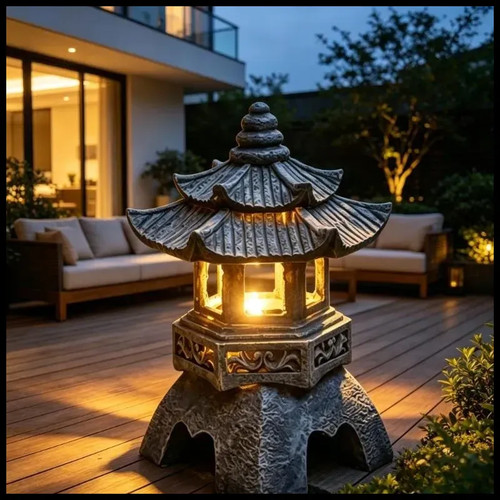 Lanterne solaire jardin - solaire,
