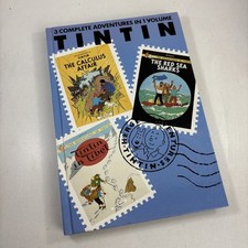 TinTin Volume 6. 3 Complete Adventures in 1 Volume. 1976. Printed in Spain
