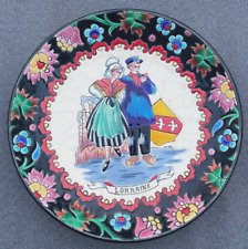 ASSIETTE LONGWY LORRAINE EXCELLENT ETAT