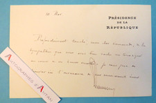 ● Charles BRACONNIER Secretary General Military Presidency Republic born Nancy