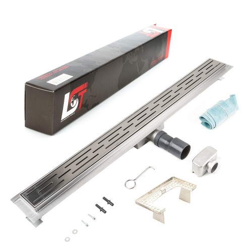 Caniveau lignes fente 800x70mm - caniveau,