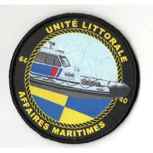 Ecussons unite littorale - ecussons,