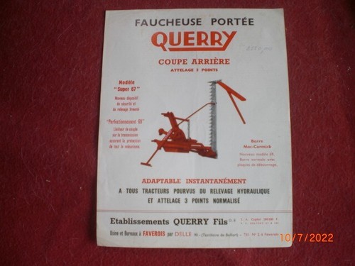 Ancien prospectus - ,