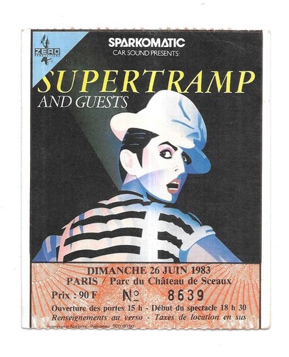 Rare ticket billet - /, de