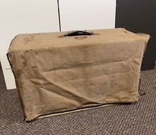 Vintage Original Fender Bandmaster Bassman Amp Cabinet Canvas Cover Victoria 60s