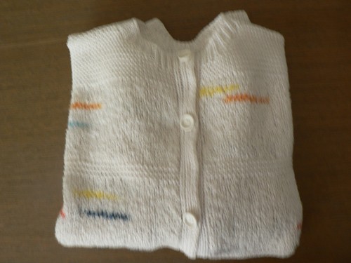 Gilet veste coton neuve tricot - veste,
