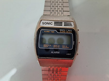 Armbanduhr Vintage LCD Sonic