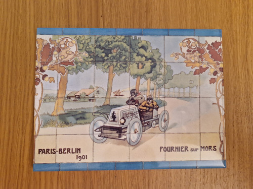 Plaque michelin paris berlin - plaque, paris-berlin