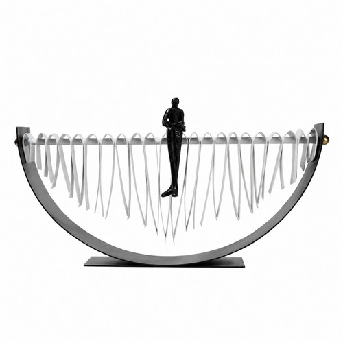 Sculpture avec figure humaine - sculpture,