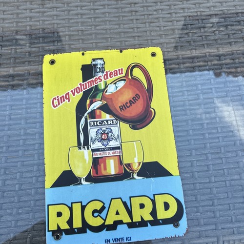Plaque publicitaire ricard - publicitaire,