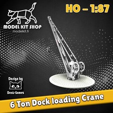 HO (1:87) - Grue de quai de 6