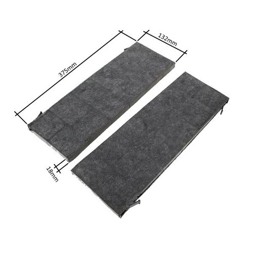Lot filtre charbon pour - lot, 2x
