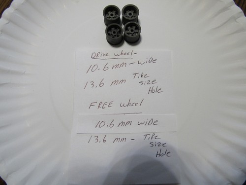 Cox wheels - -,