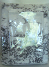 IKEA STJARNRAMS King Duvet Cover w/ 2 Pillowcases French 18th Century print NOOP