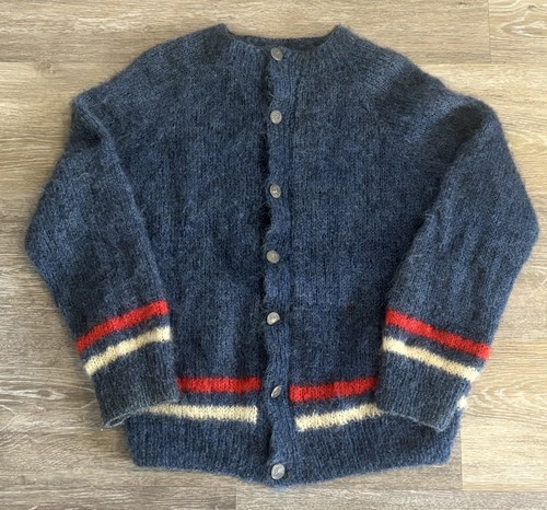 Vintage 60s mohair cardigan - vintage,