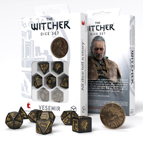 Set dés the witcher - de,